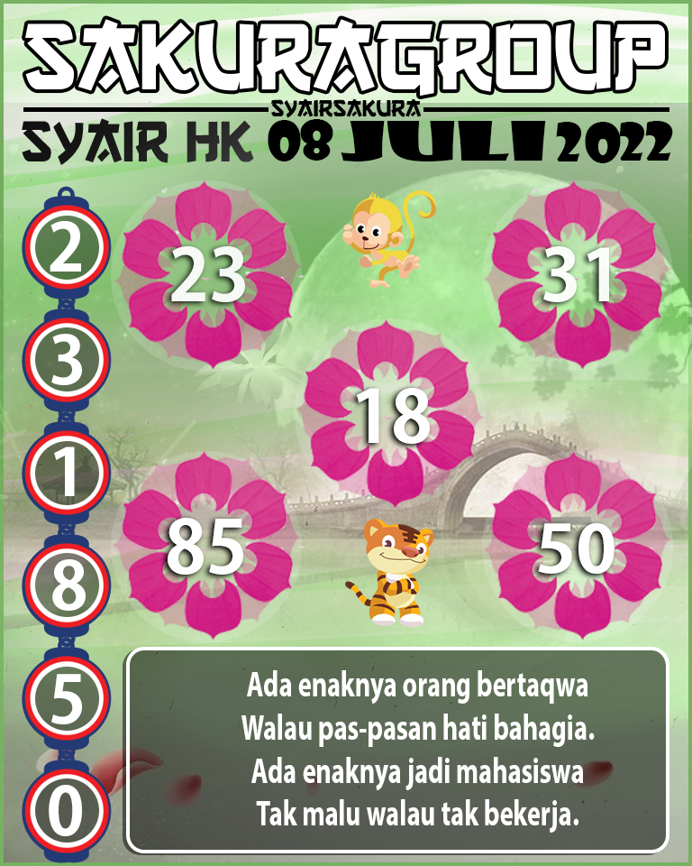 PREDIKSI SYAIR TOGEL HONGKONG