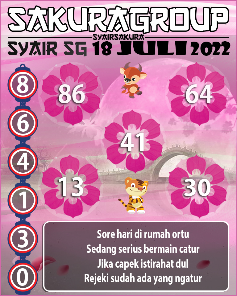 PREDIKSI SYAIR TOGEL SINGAPORE