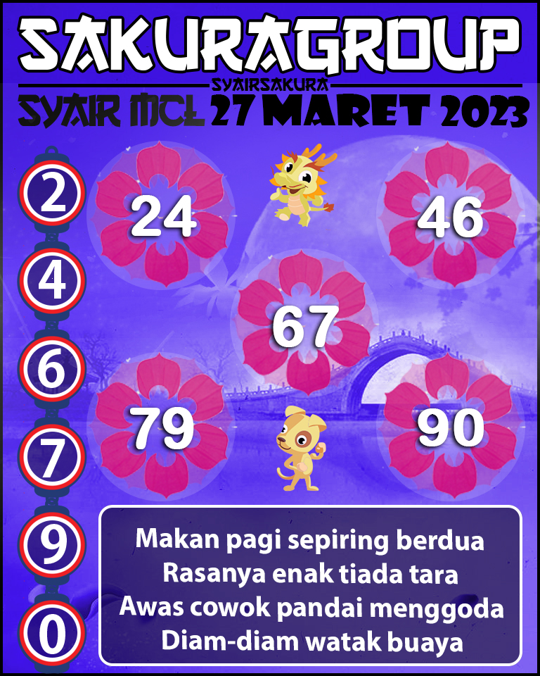 SYAIR MACAU LOTTERY 26 MARET 2023