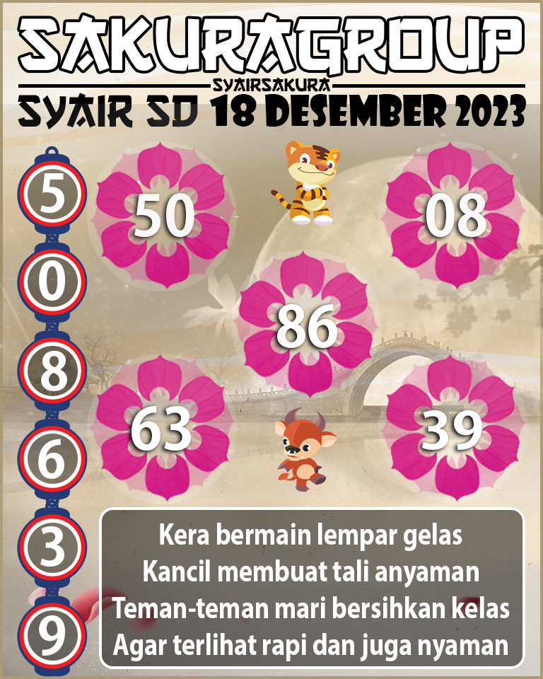 SYAIR SDY HARI INI 17 DESEMBER 2023