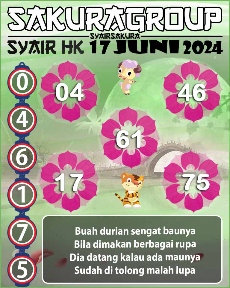 MASTER PREDIKSI SYAIRSAKURA 1