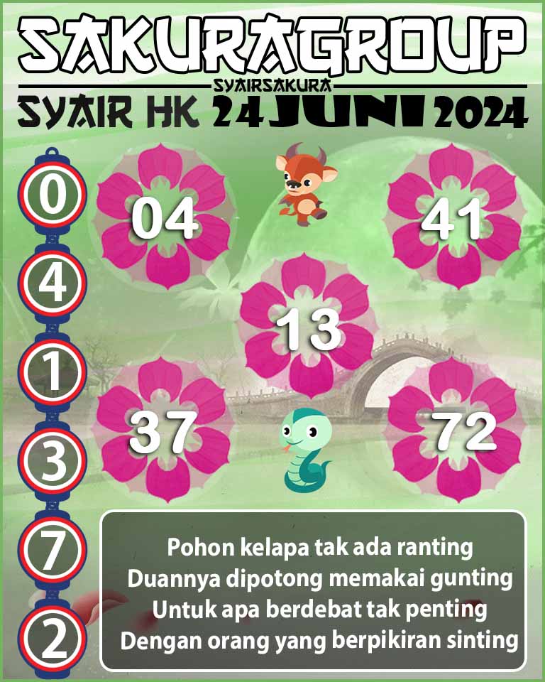 MASTER PREDIKSI SYAIRSAKURA 1