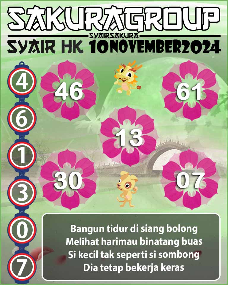 PREDIKSI-SYAIRSAKURA HONGKONG