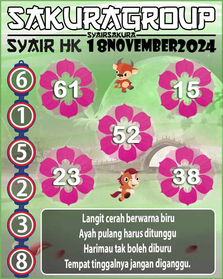 PREDIKSI-SYAIRSAKURA HONGKONG