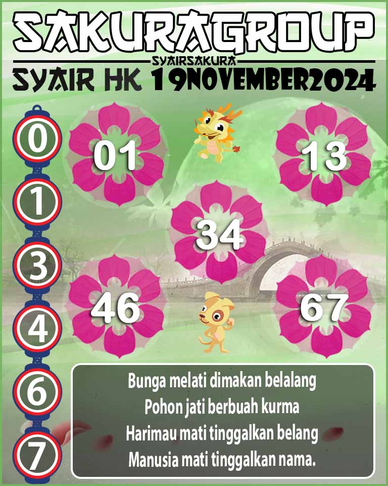 PREDIKSI-SYAIRSAKURA HONGKONG