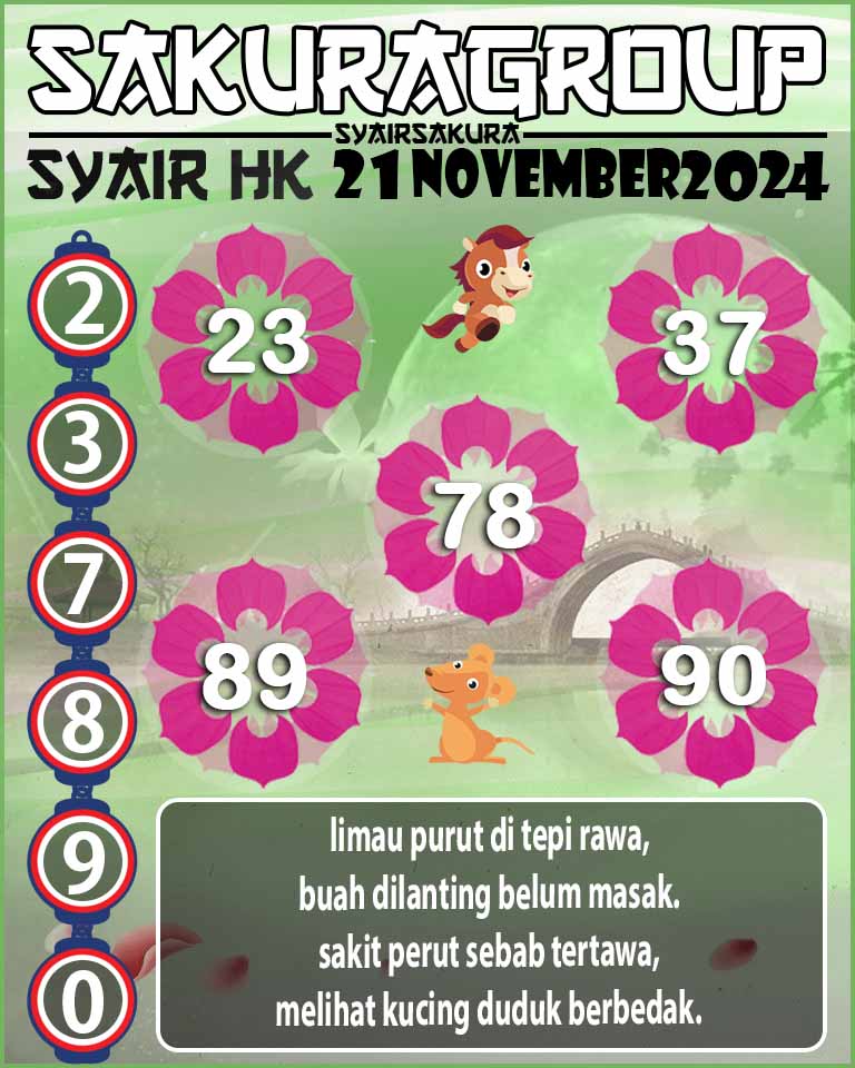 PREDIKSI-SYAIRSAKURA HONGKONG