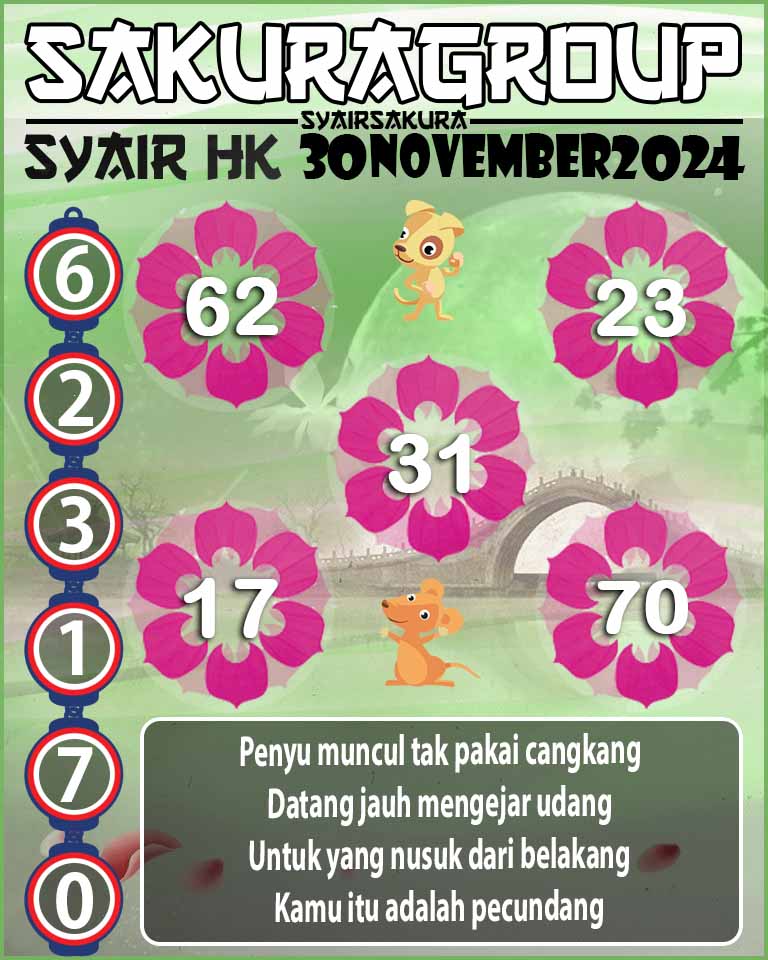 PREDIKSI-SYAIRSAKURA HONGKONG