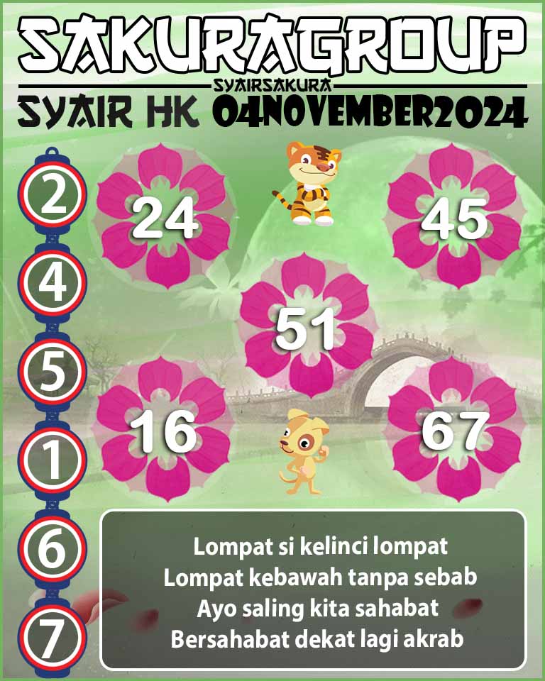 PREDIKSI-SYAIRSAKURA HONGKONG