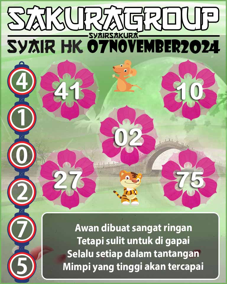 PREDIKSI-SYAIRSAKURA HONGKONG