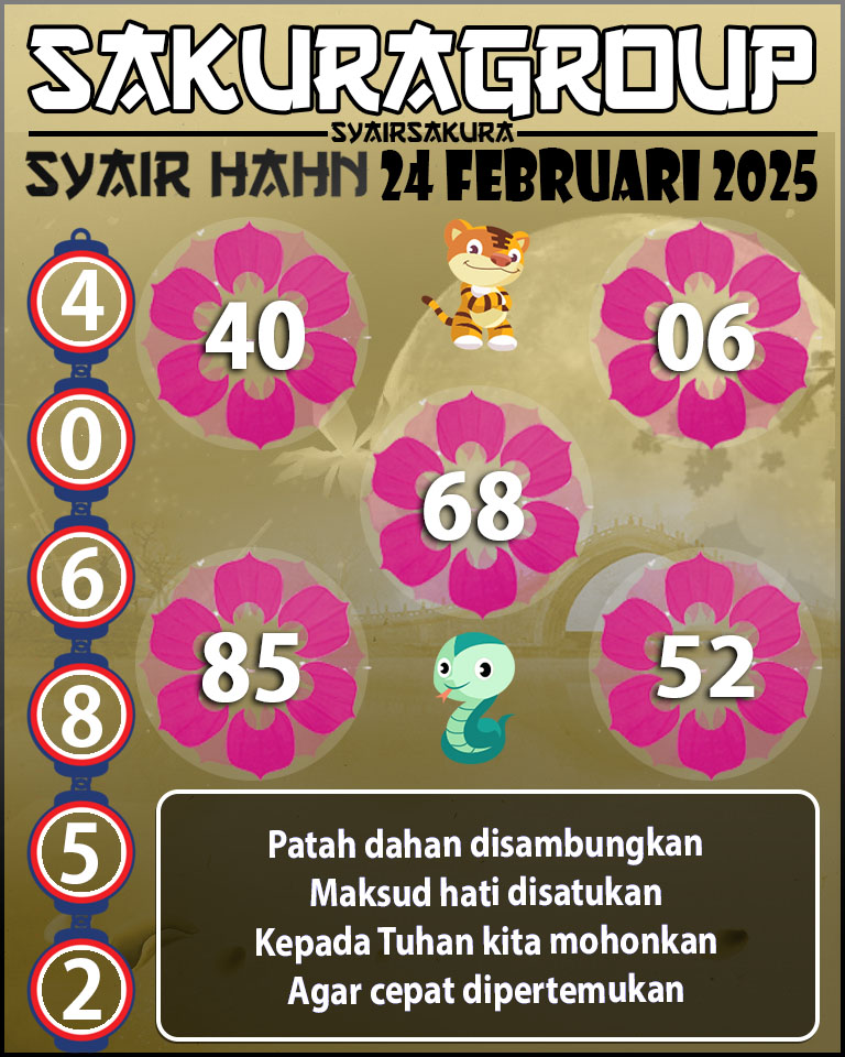 Prediksi SYAIR TOGEL HAHN