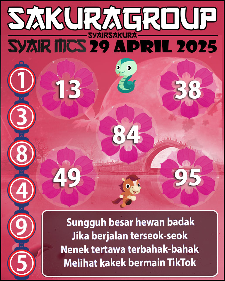 PREDIKSI SYAIR TOGEL MACAU SWEEP 29 APRIL 2025