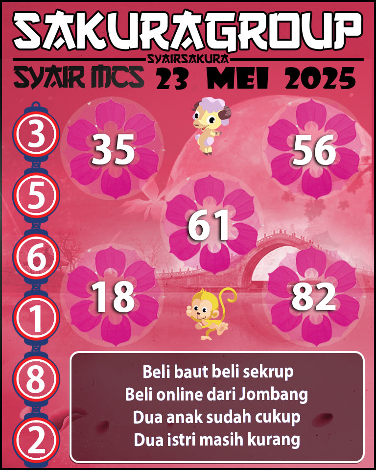 PREDIKSI SYAIR TOGEL MACAU SWEEP 23 MEI 2025