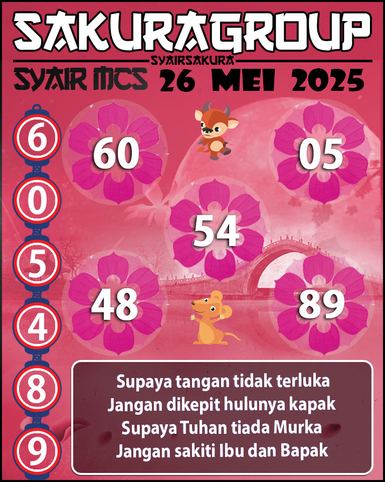 PREDIKSI SYAIR TOGEL MACAU SWEEP 26 MEI 2025