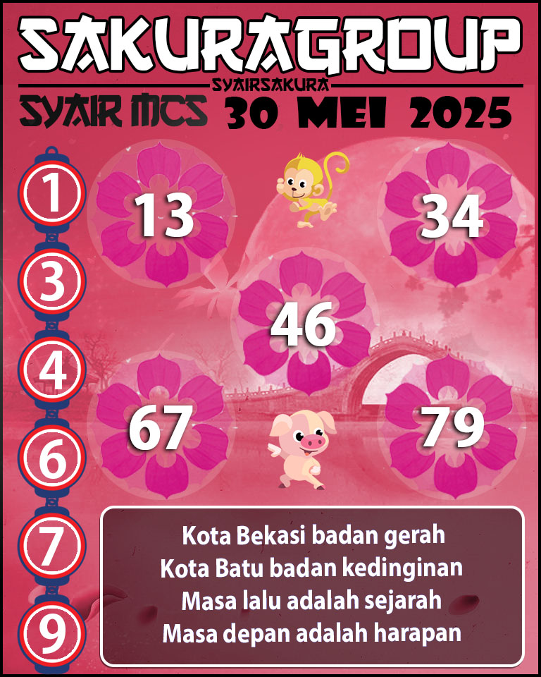 PREDIKSI SYAIR TOGEL MACAU SWEEP 30 MEI 2025