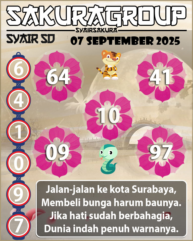 SYAIR TOGEL SDY HARI INI