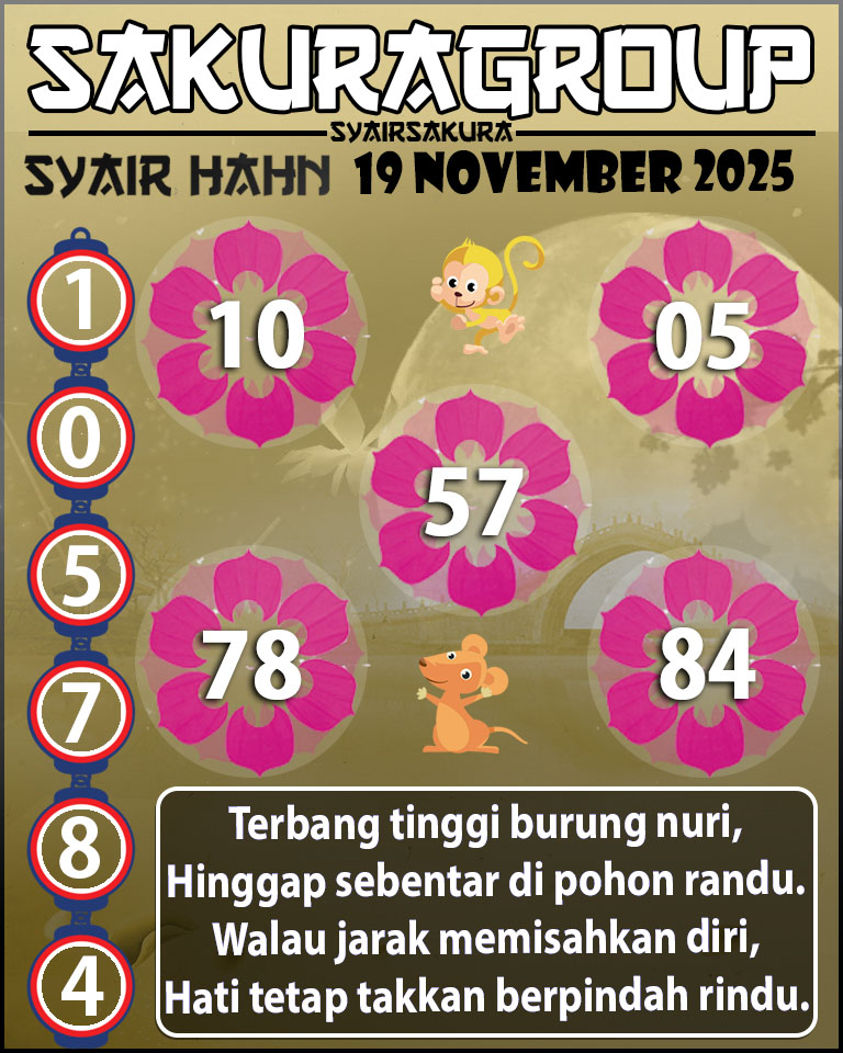 Prediksi SYAIR TOGEL HAHN
