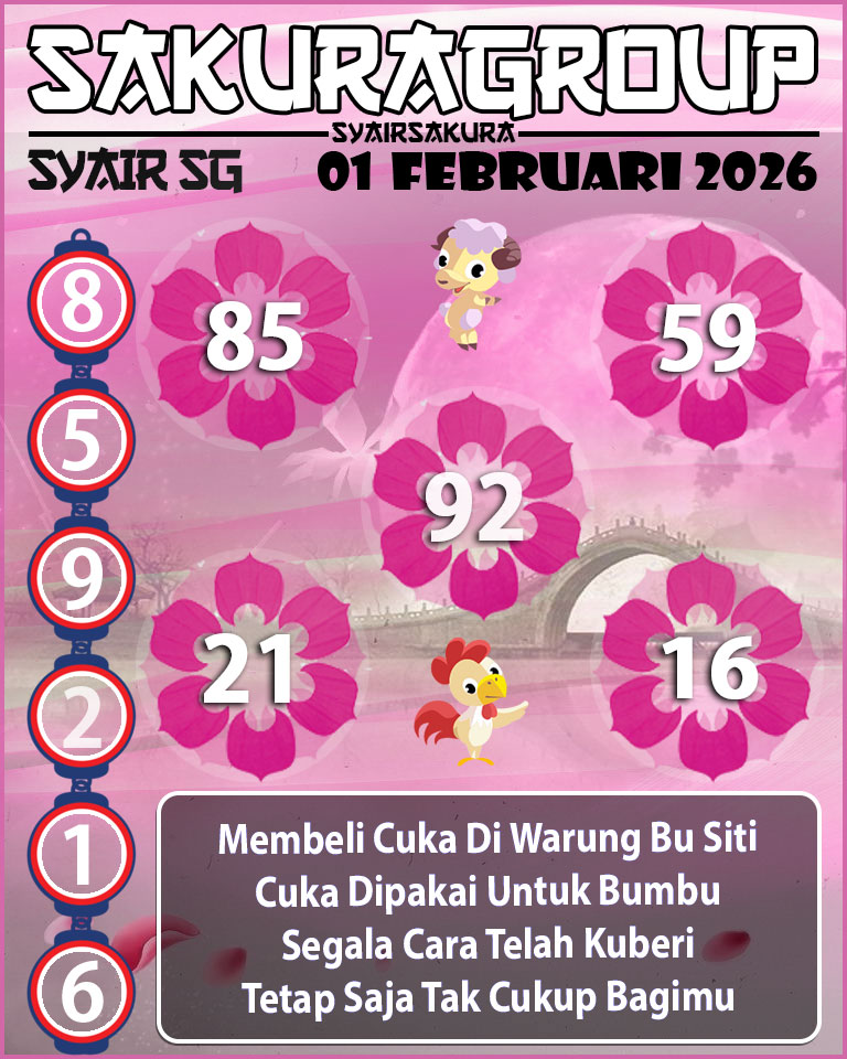 Prediksi SYAIR TOGEL SINGAPORE