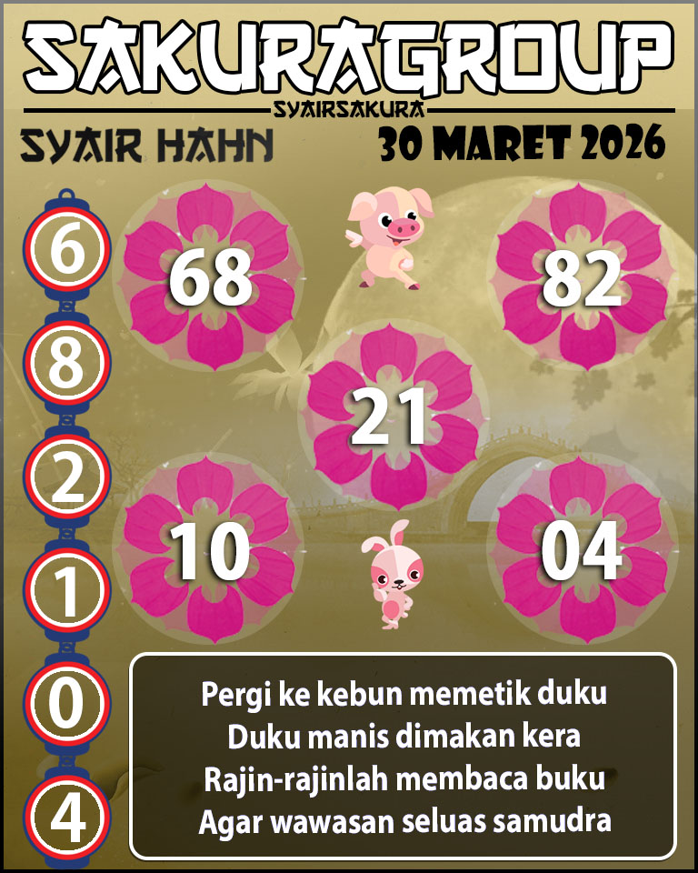 Prediksi SYAIR TOGEL HAHN