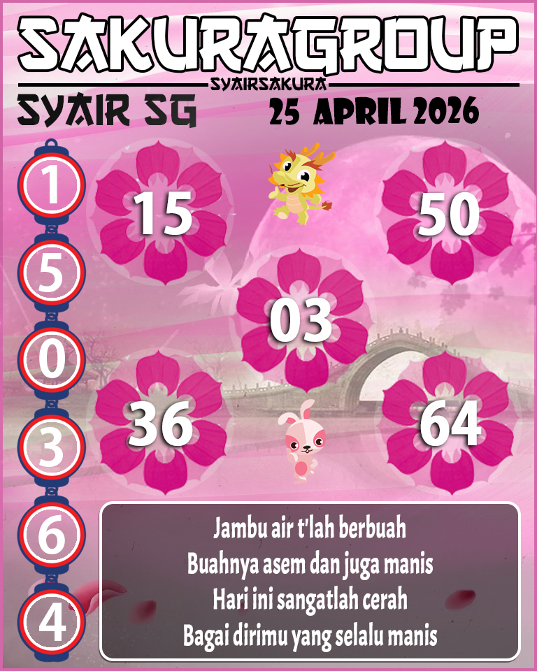 PREDIKSI SYAIR TOGEL SINGAPORE