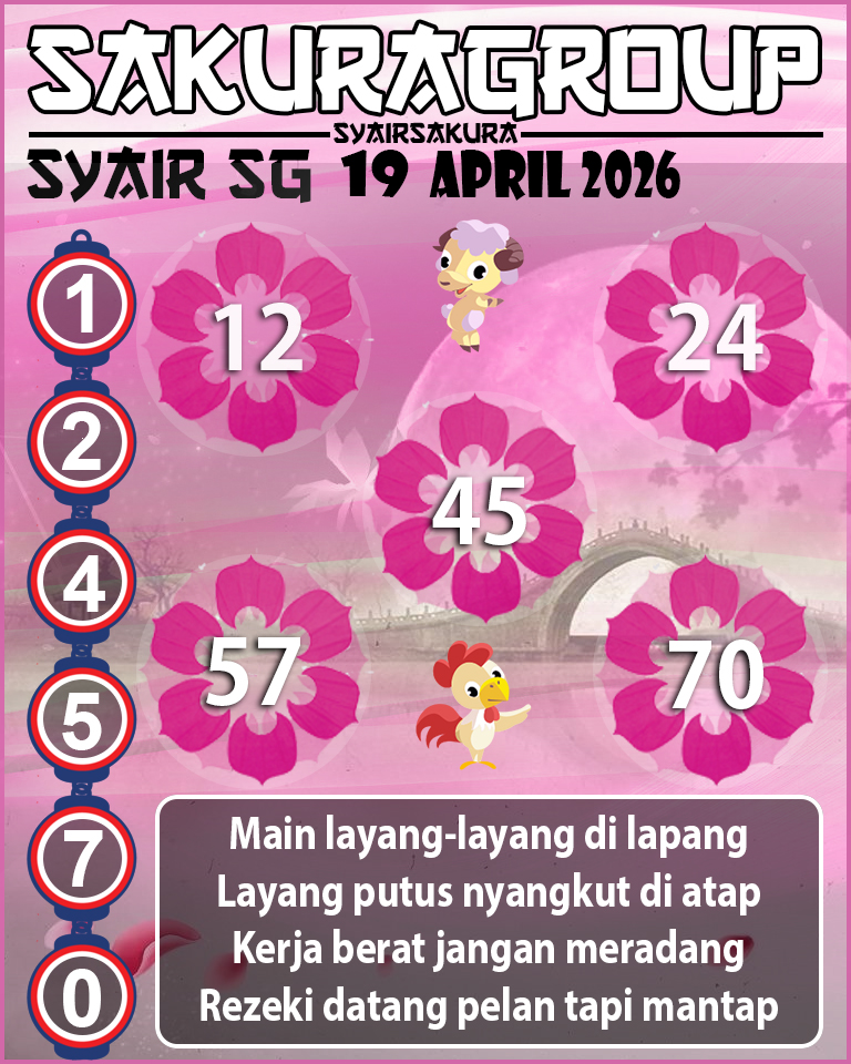 PREDIKSI SYAIR TOGEL SINGAPORE